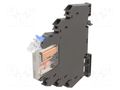 Relay: interface; SPDT; Ucntrl: 24VDC; 6A; 6A/250VAC; 6A/30VDC OMRON G2RV-ST500-24DC