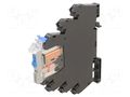 Relay: interface; SPDT; Ucntrl: 24VDC; 6A; 6A/250VAC; 6A/30VDC OMRON G2RV-ST701-24DC