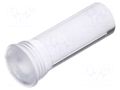 Fiber for LED; Ø5.2mm; L: 12mm; round; Front: flat; straight; IP68 MENTOR MR-1293.1409