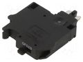 Fuse base; fuse: 5x20mm; black; Dim: 28x6.2mm SCHNEIDER ELECTRIC NSYTRASF520