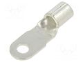 Tip: ring; M4; crimped; for cable; non-insulated; nickel plated PANDUIT P8-8RN-T