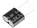 Supercapacitor; THT; 5F; 5.5VDC; 25x21x12.5mm Viking SC5V5Z505MH