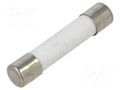 Fuse: fuse; 9A; 250VAC; quick blow; ceramic; 6.3x32mm; brass OPTIFUSE FCA-9A
