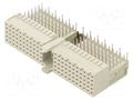 Connector: PCB to PCB; socket; female; PIN: 110; Z-PACK; angled 90° TE Connectivity 5352068-1