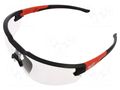 Safety spectacles; Lens: transparent Milwaukee MW-4932471881