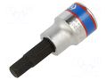 Socket; hex key,socket spanner; Size: HEX 7mm; 3/8" KING TONY KT-302507