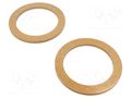 Spacer ring; MDF; 130mm; impregnated,varnished; 2pcs. 4CARMEDIA MDF-P130/8