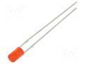 LED; red; 3mm; 68÷100mcd; 140°; Front: flat; 1.8÷2.6VDC; -30÷85°C OPTOSUPPLY OSR5JA3HE4B