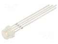 LED; RGB; 4.8mm; 1120÷1560mcd,2180÷3000mcd,3000÷4200mcd; 100° OPTOSUPPLY OSTAMC56A1A