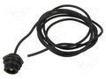 Cable; Buccaneer SMB female; 0÷4GHz; 1.5m; 50Ω; IP68 BULGIN PX0414/1M50