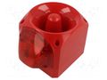 Signaller: lighting-sound; 10÷60VDC; LED; red; IP66; 105dB; ABS KLAXON SIGNALS PNC-0024