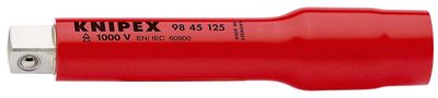 KNIPEX 98 45 125 Extension Bar with internal/external square 1/2" 125 mm 98 45 125 4003773020813