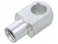 Mounting element for gas spring; zinc plated steel; 8.5mm PNEUMAT HG-CH-M6