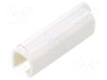 Markers; Marking: empty; 6÷7.2mm; PVC; white; -30÷60°C; push-in PARTEX PTC50030A9