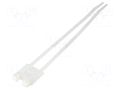 Cable tie; double,with label; L: 205mm; W: 4.7mm; natural; 225N HELLERMANNTYTON IT50RD-PA66-NA