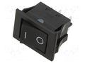 ROCKER; DPST; Pos: 2; ON-OFF; 16A/250VAC; 5A/72VDC; black; IP67; none NKK SWITCHES JWLW21RA1A