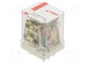 Relay: electromagnetic; 3PST-NO; Ucoil: 24VDC; Icontacts max: 16A RELPOL RUC-3053-25-W024