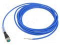 Cable: for sensors/automation; M12; PIN: 2; straight; plug; 250VAC PEPPERL+FUCHS V1-G-N-5M-PUR