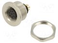 Connector: M9; socket; female; Plating: gold-plated; 125V; IP67 BINDER 09-0428-00-08