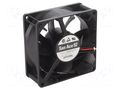 Fan: DC; axial; 24VDC; 92x92x38mm; 152.4m3/h; 43dBA; ball; 4000rpm SANYO DENKI 9G0924H102