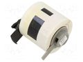 Self-laminating cable label; 25.4mm; yellow; H: 30mm BRADY M6-31-427-YL