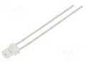 LED; orange; 3mm; 3800mcd; 30°; Front: convex; 1.6÷2.4VDC LUCKYLIGHT LL-304AC4B-4CD