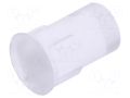 Fiber for LED; Ø2.3mm; L: 3.2mm; round; Front: flat; straight; PLPC2 BIVAR PLPC2-125
