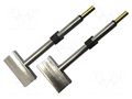 Tip; cutting,bent; 28mm; 413°C; for soldering station; 2pcs. METCAL PTTC-707