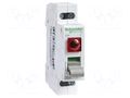 Module: pushbutton switch; Poles: 1; 250VAC; 4kV; 32A; IP40; ACTI9 SCHNEIDER ELECTRIC A9S61132