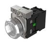 ILLUM INDUSTRIAL PB SW, SPST, 10A, WHITE 45-1231.21K6.000.101