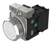 ILLUM INDUSTRIAL PB SW, SPST, 10A, WHITE 45-1231.21N6.000.101