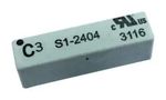 Reed relay, 4kV isolation, single in-line 5V coil screened S1-0504M.