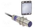 Sensor: photoelectric; Range: 2m; NO; retro-reflective; 200mA TELEMECANIQUE SENSORS XU9M18MA230