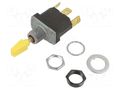 Switch: toggle; Pos: 3; SP3T; Leads: connectors 6,35mm; NT; -40÷71°C HONEYWELL 31NT391-7-C08