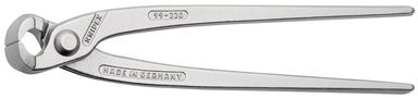 KNIPEX 99 04 220 EAN Concreters' Nipper (Concreter's Nippers or Fixer's Nippers) bright zinc plated 220 mm 99 04 220 EAN 4003773083405