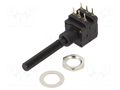 Potentiometer: shaft; 200Ω; 200mW; THT; 6mm; plastic; stereo; carbon PIHER 6PSI-200R