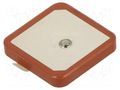 Antenna; GNSS,GPS; 4.2dBi; RHCP; for building in; 25x25mm YIC ATPG1590R2540A
