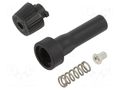 Fuse holder; 6.3x32mm; on cable; Imax: 30A; black; 250V EATON/BUSSMANN BK-HHJ-B-R