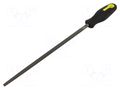 File; rasp; round; 250mm; steel C.K CK-T0083-10