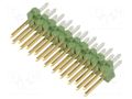 Connector: pin strips; pin header; AMPMODU MOD II; male; PIN: 20 TE Connectivity 1-825440-0