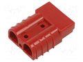 Connector: DC supply; plug; hermaphrodite; SB® 50; for cable; red ANDERSON POWER PRODUCTS 992G1