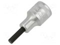 Socket; hex key,socket spanner; HEX6mm; 1/2"; INHEX STAHLWILLE ST-3050006