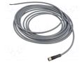 Cable: for sensors/automation; M8; PIN: 3; straight; 5m; plug; 75VDC TELEMECANIQUE SENSORS XZCPV0566L5