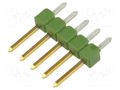 Connector: pin strips; pin header; male; PIN: 5; AMPMODU MOD II TE Connectivity 826629-5