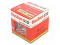 Plastic anchor; with screw; 8x65; DUOPOWER; 25pcs; 8mm FISCHER FISCHER-538246