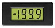 VOLTMETER, LCD, 3.5DIGIT, 30MM DPM 1AS-BL