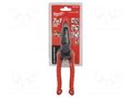 Tool: multifunction wire stripper and crimp tool; Wire: round Milwaukee MW-4932478554