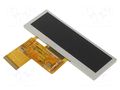 Display: TFT; 3.9"; 480x128; Illumin: LED; Dim: 105.5x37x3.05mm; RGB RAYSTAR OPTRONICS RFS390E-AWW-DNN