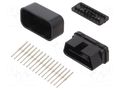Enclosure: OBD; X: 24.7mm; Y: 48.3mm; Z: 18mm; ABS; black KRADEX ZOBD-MINI-SET-ABS