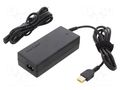 Power supply: switching; 20VDC; 3.25A; Out: Slim tip+pin; 65W QOLTEC ZSI-50053